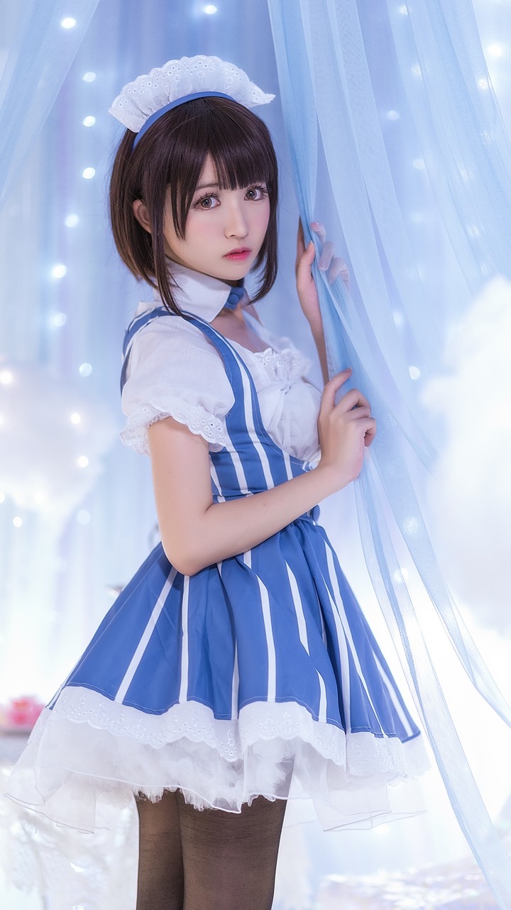 Coser@鳗鱼霏儿 VOL.011 加藤惠 女仆预览图