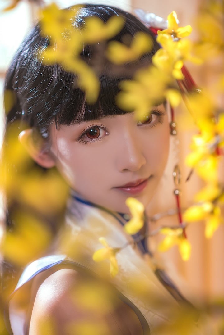 Coser@鳗鱼霏儿 VOL.021 碧蓝华裳 逸仙预览图