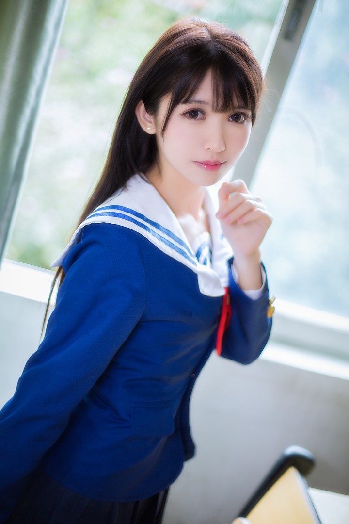 Coser@鳗鱼霏儿 VOL.046 圣人惠之校服预览图