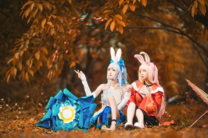 Coser@桜桃喵 VOL.027 疯喵ss 双人公孙离预览图