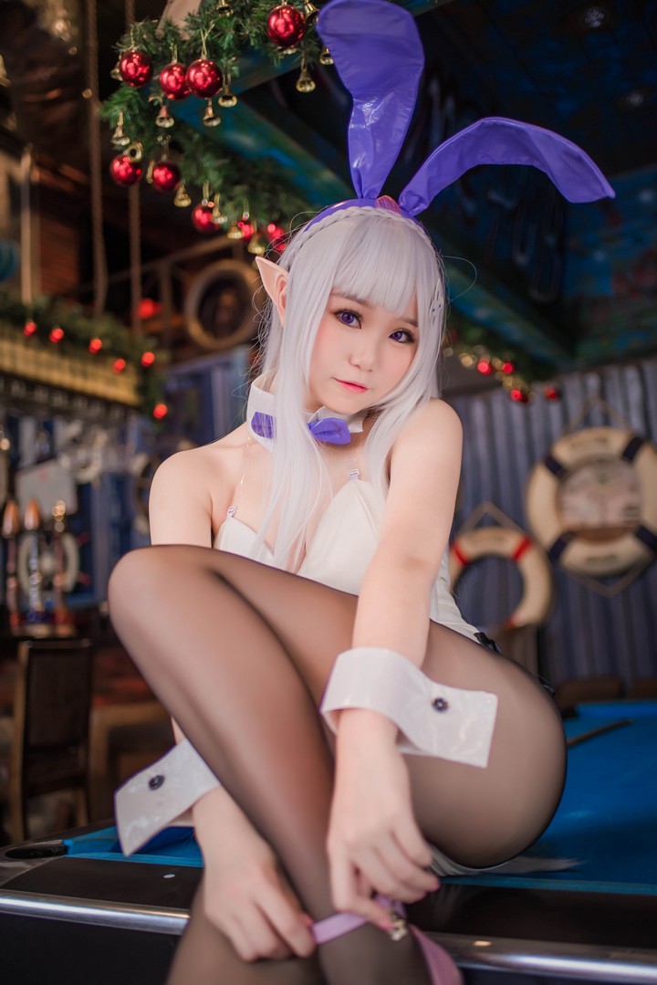 Coser@Yoko宅夏 VOL.003 艾米莉娅 兔女郎预览图