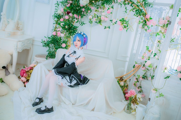 Coser@二佐Nisa VOL.026 蕾姆女仆预览图