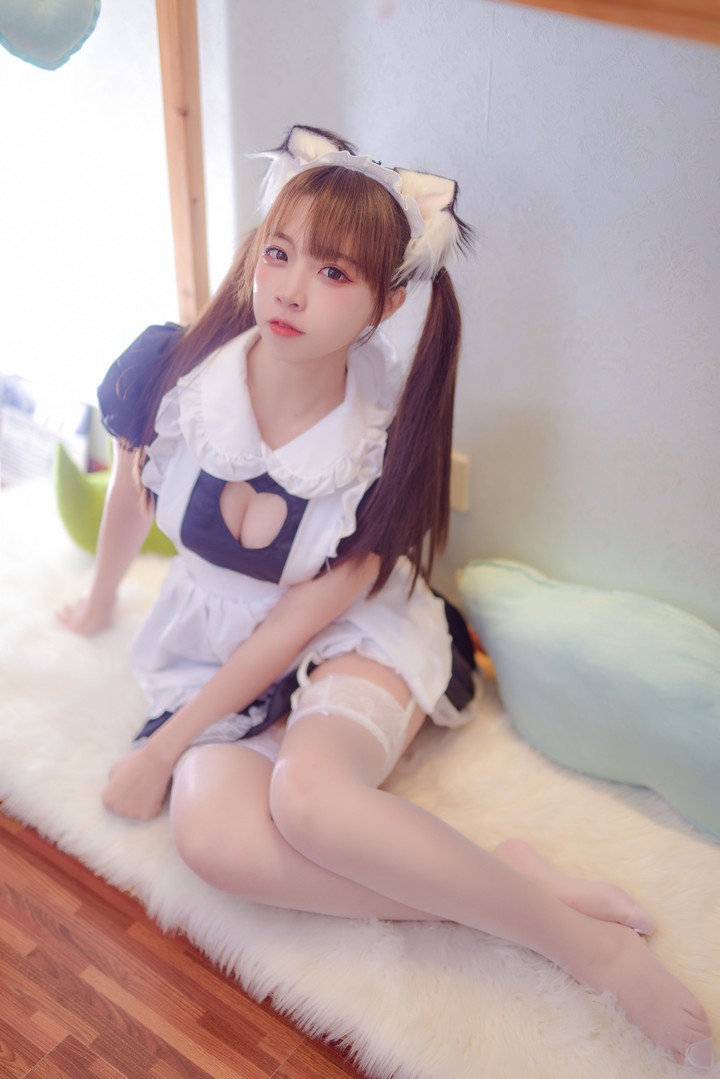 Coser@二佐Nisa VOL.045 私房猫耳女仆预览图