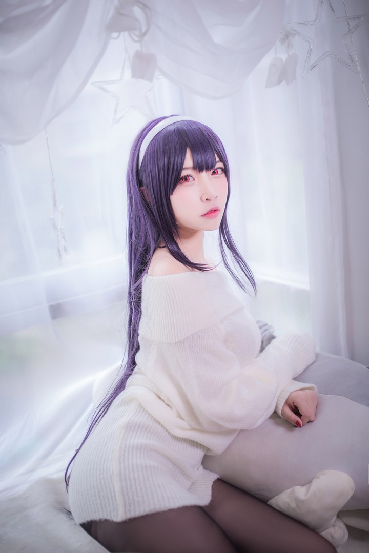 Coser@二佐Nisa VOL.062 霞之丘诗羽学姐毛衣预览图