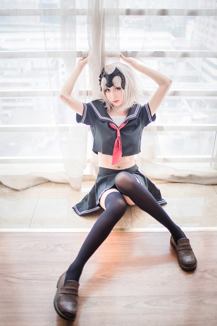 Coser@木绵绵OwO VOL.037 贞德（黑）[23P-53MB]预览图