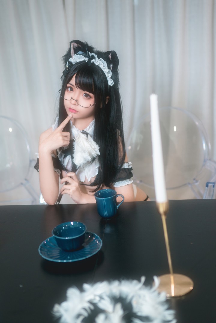 Coser@蠢沫沫 VOL.025 猫耳女仆预览图