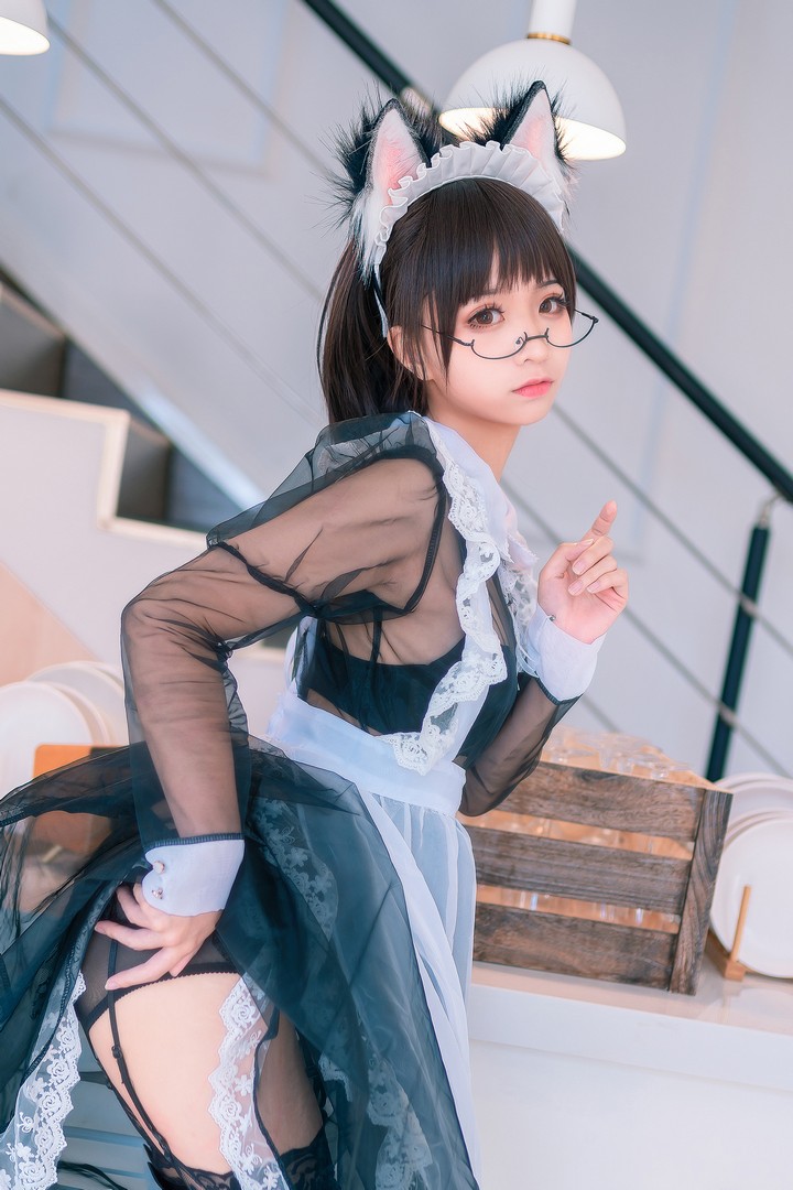 Coser@蠢沫沫 VOL.027 女仆萝莉预览图