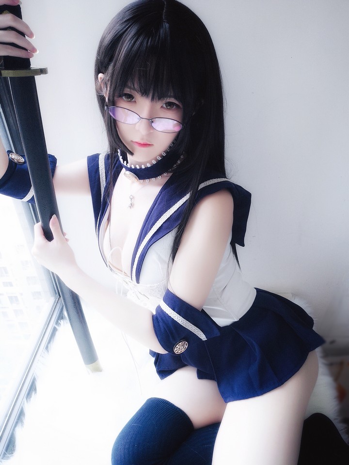 Coser@一小央泽 VOL.026 武士刀与水手服预览图