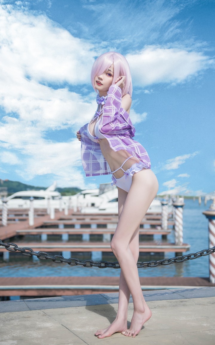 Coser@你的负卿 VOL.005 玛修泳装预览图