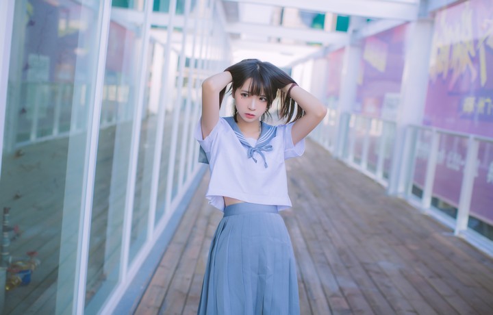 Coser@疯猫ss VOL.006 海边 15P 150M预览图