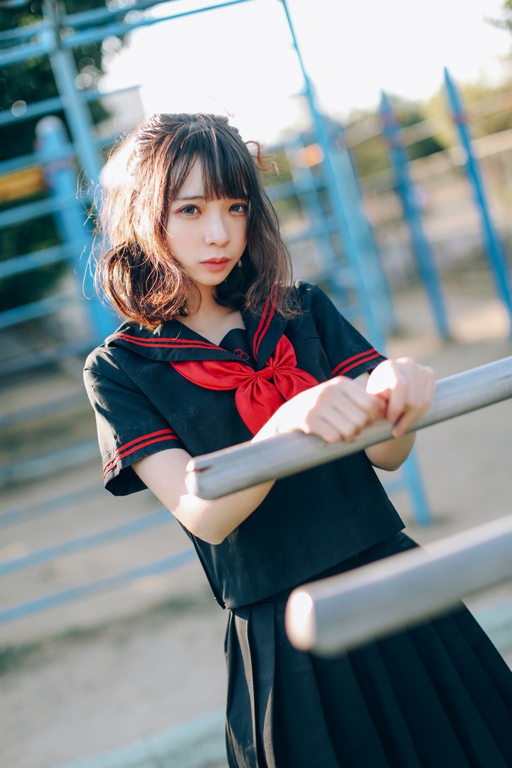 Coser@疯猫ss VOL.025 室外JK 18P 155M预览图