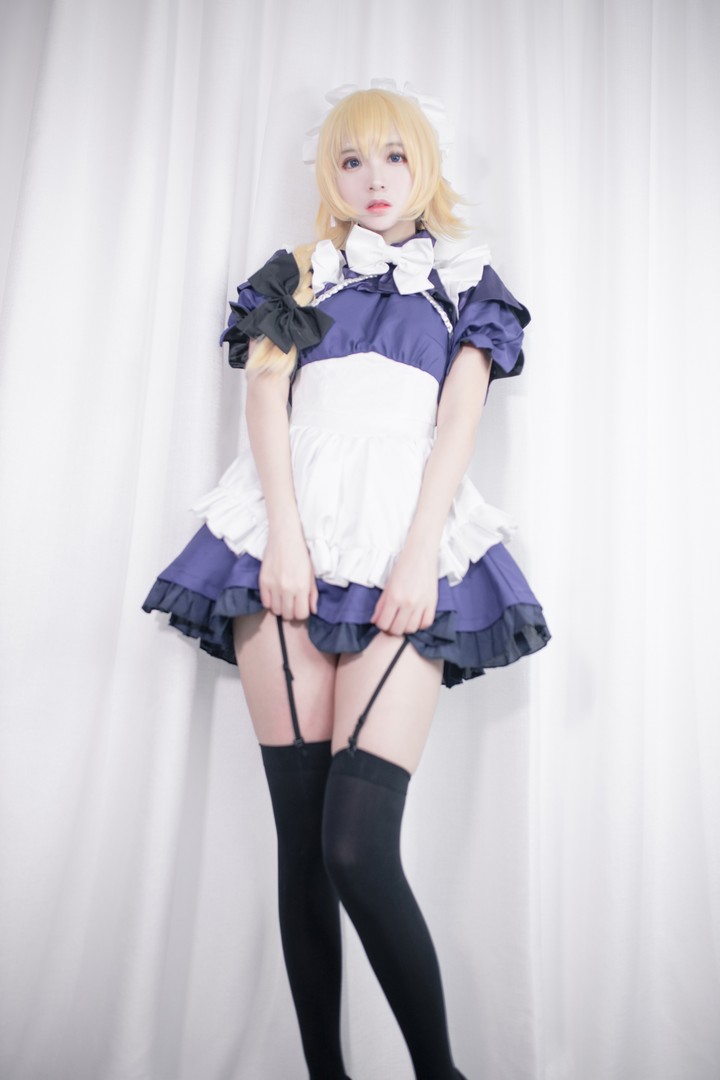 Coser@疯猫ss VOL.051 贞德女仆预览图