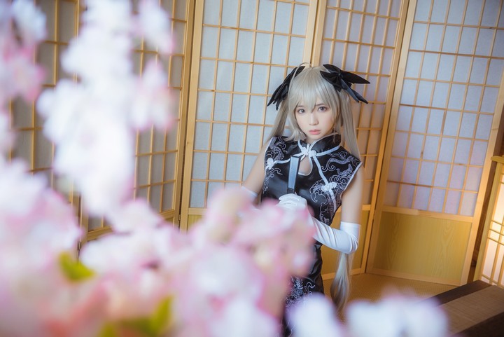 Coser@疯猫Ss VOL.025 散-穹妹旗袍-24P-324M预览图