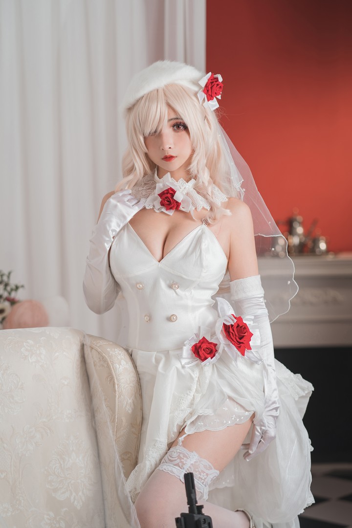 Coser@rioko凉凉子 VOL.008 G36c花嫁预览图