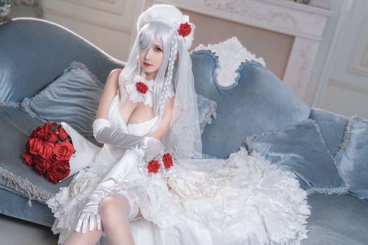 Coser@三度_69 VOL.001 g36c花嫁 [40P430MB]预览图