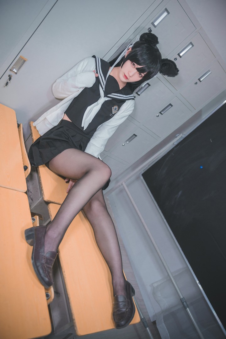 Coser@铁板烧鬼舞w VOL.005 爱宕jk [12P-127MB]预览图