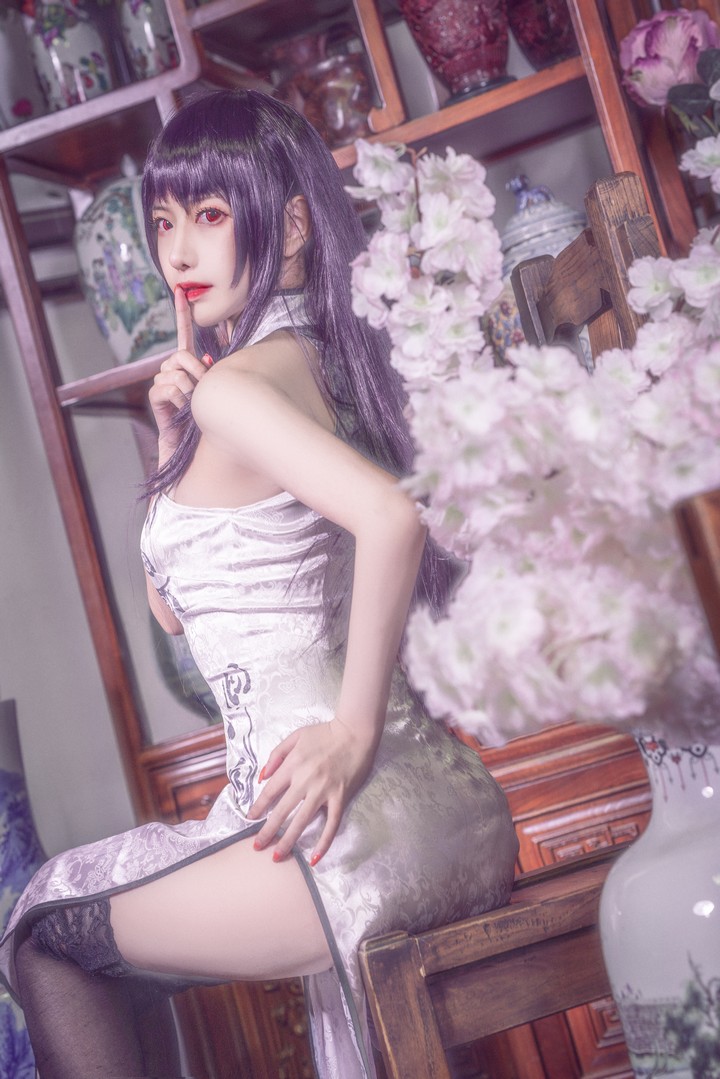 Coser@Shika小鹿鹿 VOL.015 学姐旗袍[11P-152MB]预览图