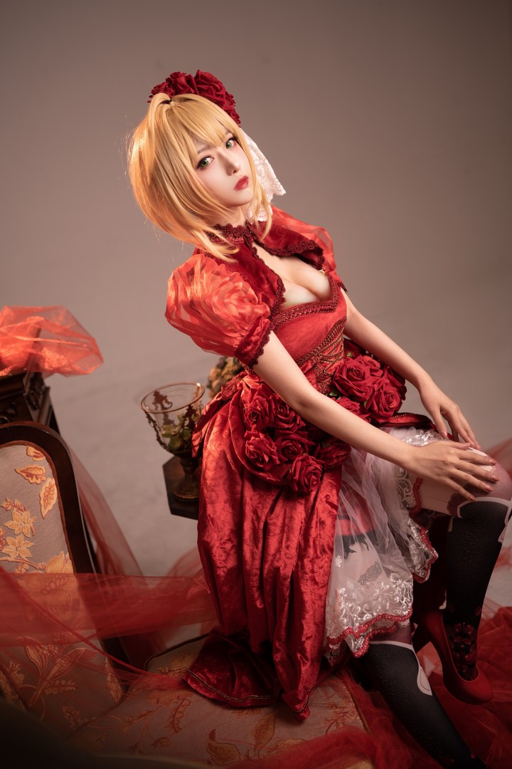 Coser@Shika小鹿鹿 VOL.026 尼禄礼服预览图