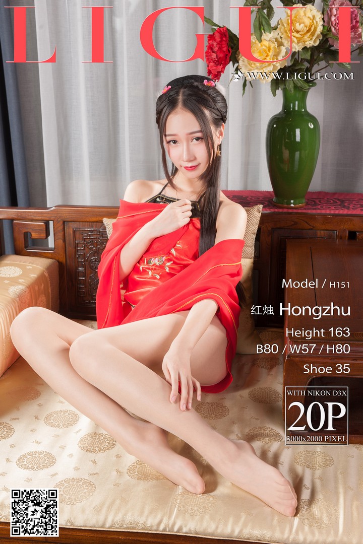 [Ligui丽柜] 2017.05.08 网络丽人 Model  红烛 [20P]预览图