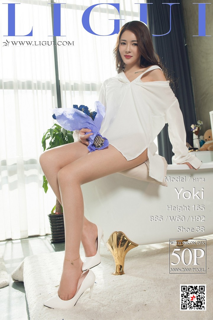 [Ligui丽柜] 2018.03.04 网络丽人 Model Yoki [50P]预览图