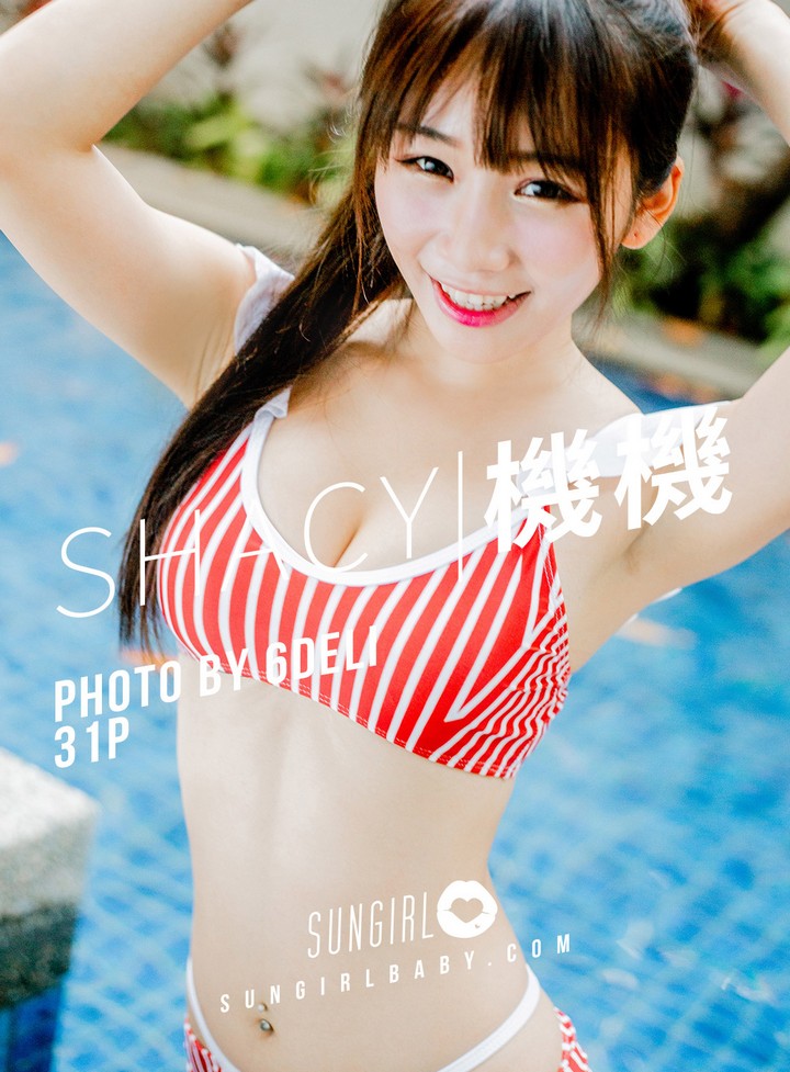 [SUNGIRL阳光宝贝] VOL.005 甜心爆乳系女孩！机机 Shacy 超甜美写真 机机 Shacy[30+1P／14M]预览图