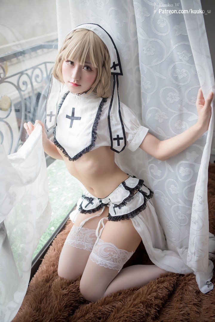 Coser@越南妹KuukoW VOL.018 白色天使预览图