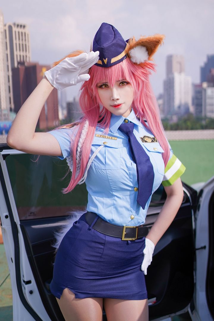 Coser@KaYa萱 VOL.013 玉藻前 女警裝Ver [20P 95MB]预览图