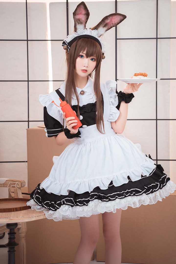 Coser@面饼仙儿 VOL.106 阿米驴女仆[23P／209MB]预览图