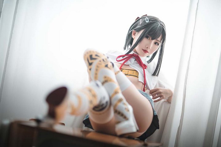 Coser@面饼仙儿 VOL.091 短校服胶带[32P／475MB]预览图