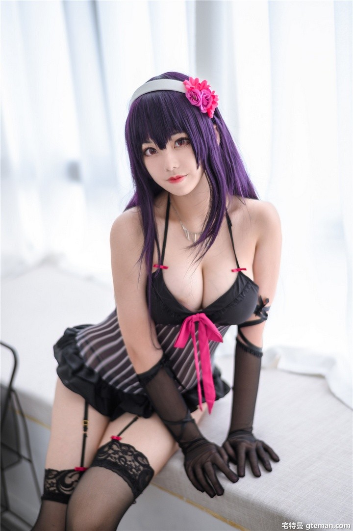 Coser@蜜汁猫裘 VOL.079 霞之丘诗羽内衣 [49P-346MB]预览图