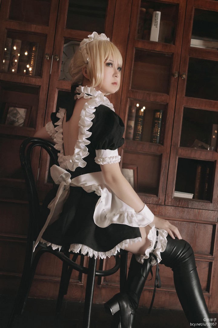 Coser@半半子 VOL.055 saber[48P-44MB]推荐预览图