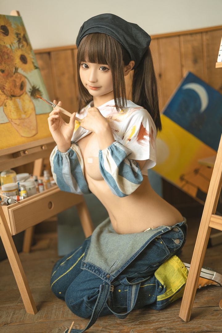 Coser@蠢沫沫 VOL.106 小画家 [110P-1.08GB]预览图