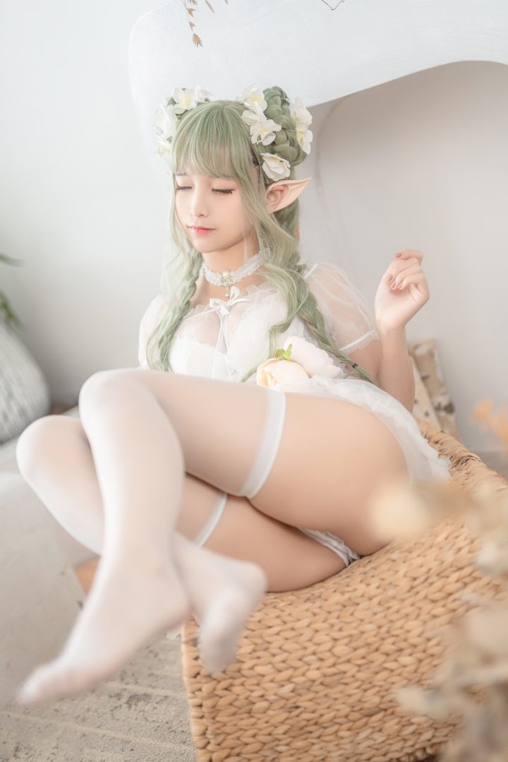 Coser@蠢沫沫 VOL.111 尖耳国度 绿精灵 [40P-547MB]预览图