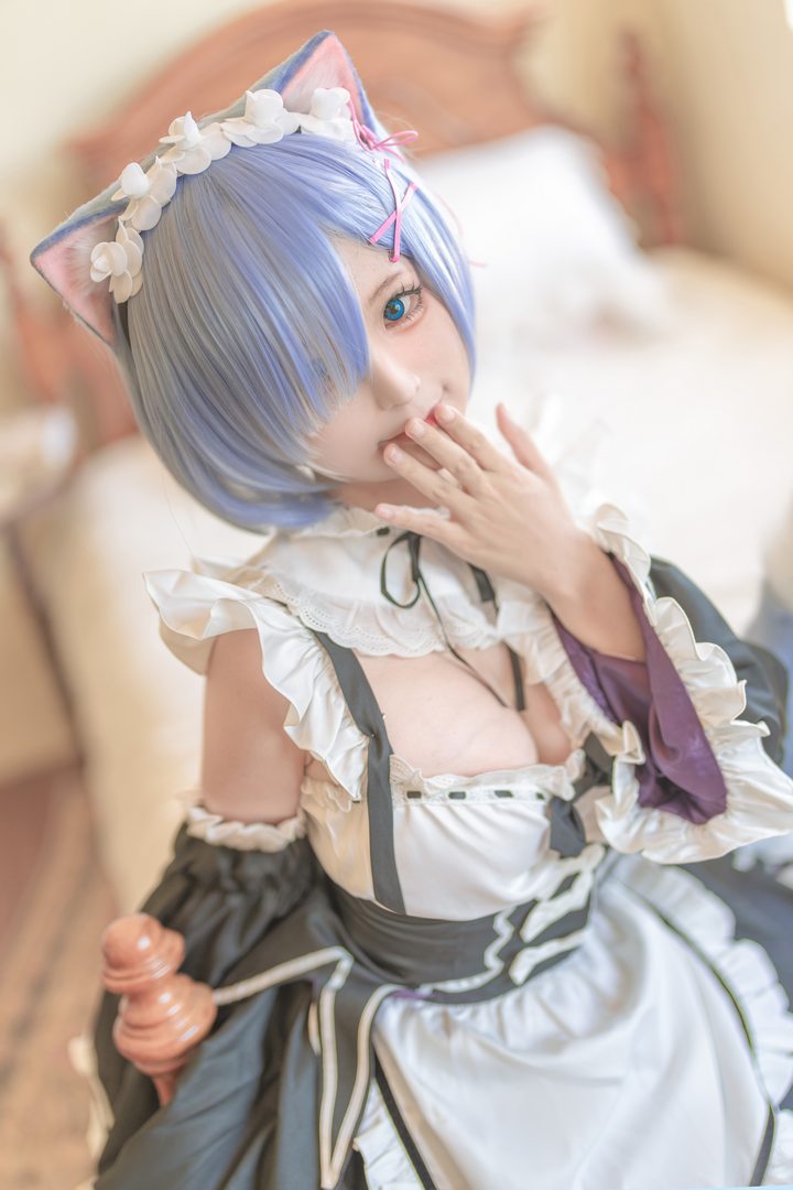 Coser@蠢沫沫 VOL.131 猫耳雷姆 [33P-311MB]预览图