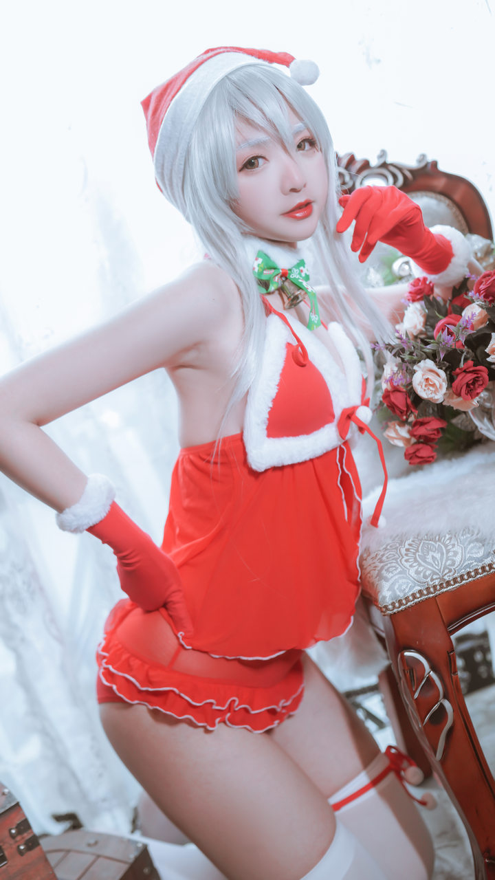 Coser@日奈娇 VOL.017 圣诞双人[50P／508MB]预览图