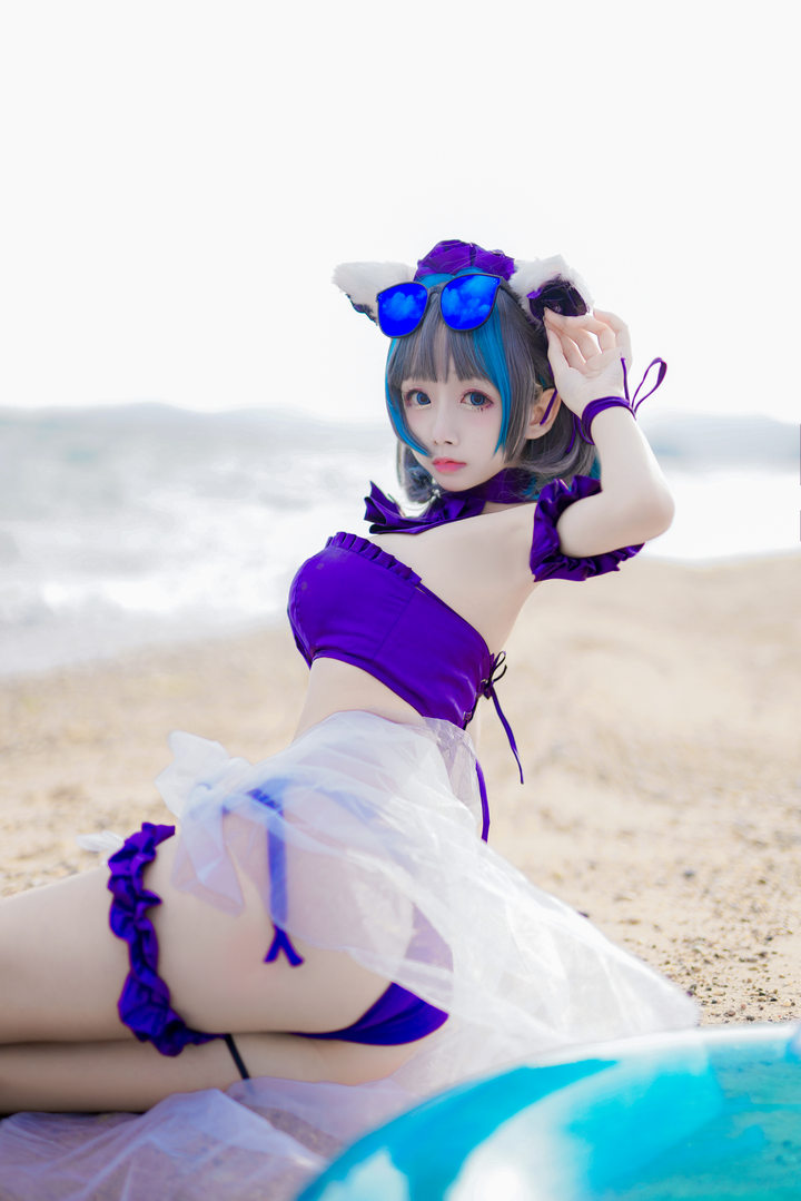 Coser@日奈娇 VOL.024 柴郡猫泳装[41P／599MB]预览图