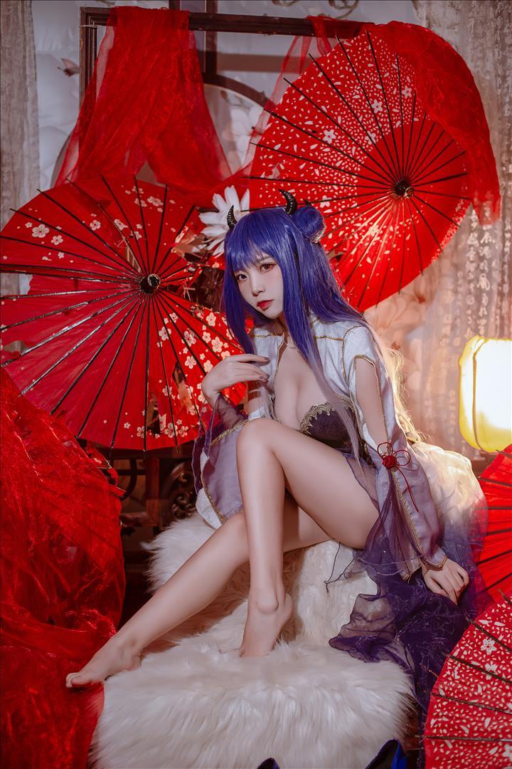 Coser@二佐Nisa VOL.127 碧蓝 伊吹旗袍 [29P-197MB]预览图