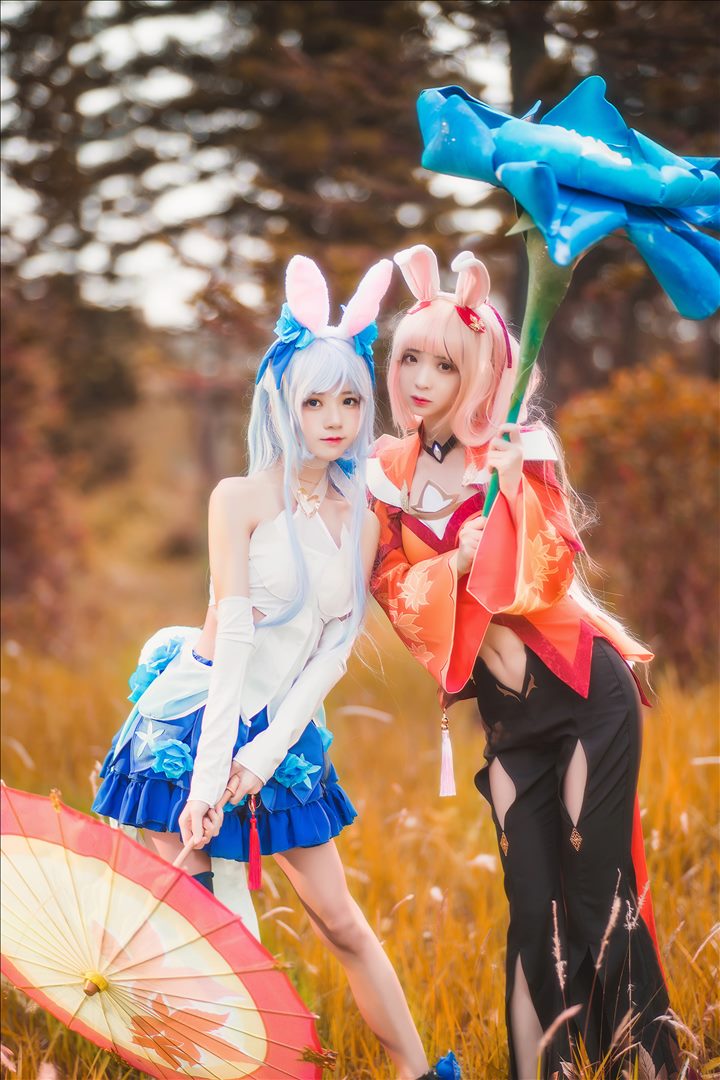 Coser@疯猫Ss  VOL.081 &桜桃喵 双人公孙离 [16P-334MB]预览图