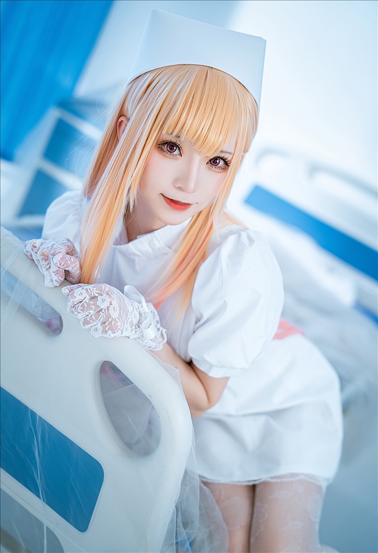 Coser@Kitaro_绮太郎 VOL.076 喜多川海梦 白色护士[15P-75.4M]预览图