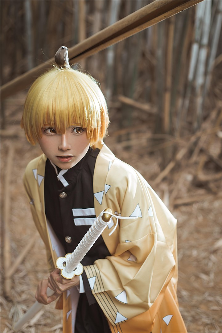 Coser@Kitaro_绮太郎 VOL.107 鬼灭之刃 我妻善逸[30P-104MB]预览图