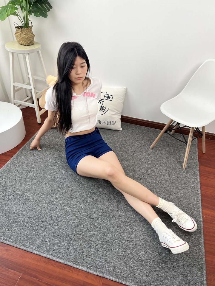 三禾摄影 VOL.027 牛仔短裤 棉袜 帆布鞋[213P+1V／1.22GB]推荐预览图